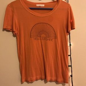 Urban outfitters hello sunshine tee